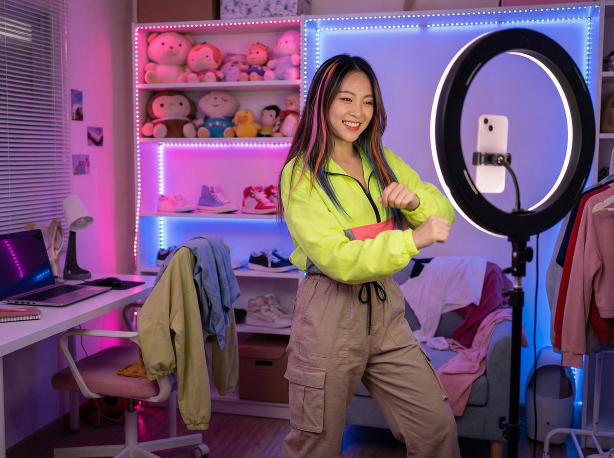 国产主播热门短视频创作