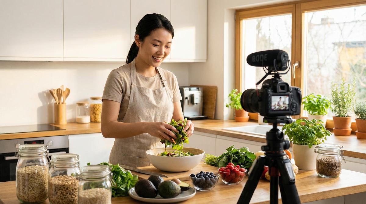 国产主播美食制作生活视频